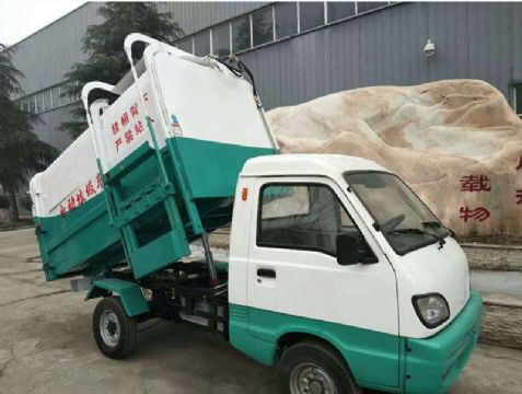 點擊查看詳細(xì)信息<br>標(biāo)題：自卸式電動四輪垃圾車 閱讀次數(shù)：1825